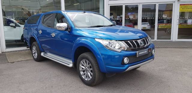 Mitsubishi L200 2.4 Double Cab DI-D 178 Barbarian 4WD Auto Pick Up Diesel Blue