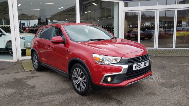 Mitsubishi ASX 1.6 3 5dr Hatchback Diesel Red