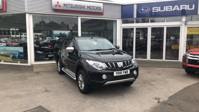 Mitsubishi L200 2.4 Double Cab DI-D 178 Barbarian 4WD Auto Pick Up Diesel Black