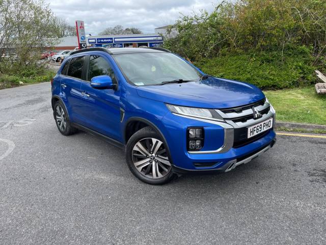 Mitsubishi ASX 2.0 MIVEC Exceed CVT 4WD Euro 6 (s/s) 5dr SUV Petrol Lightning blue