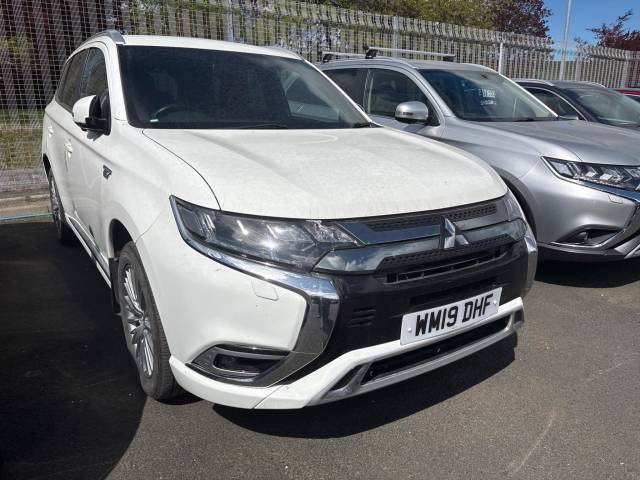 Mitsubishi Outlander 2.4 PHEV 5h 5dr Auto Estate Petrol/PlugIn Elec Hybrid WHITE