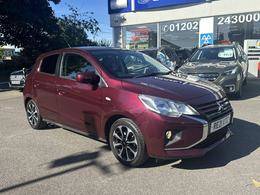 Mitsubishi Mirage 1.2 Design Pro Hatchback 5dr Petrol CVT Euro 6 (s/s) (71 ps) Hatchback Petrol Purple