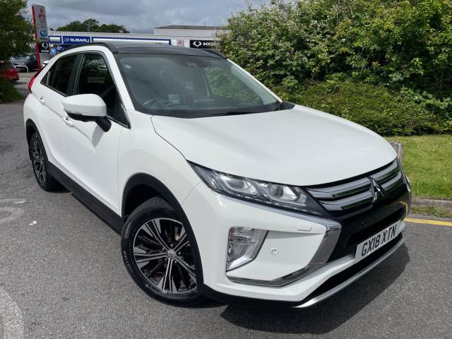 Mitsubishi Eclipse Cross 1.5 4 5dr CVT 4WD Hatchback Petrol WHITE