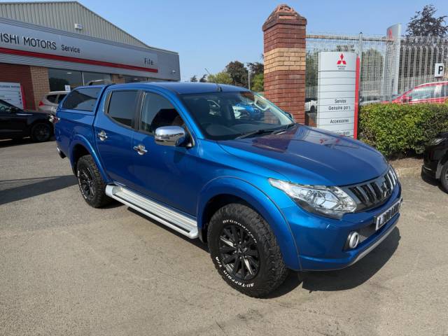 Mitsubishi L200 2.4 Double Cab DI-D 178 Barbarian 4WD Auto Pick Up Diesel BLUE