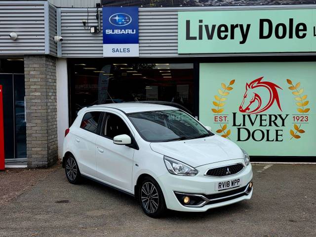 Mitsubishi Mirage 1.2 Juro 5dr Hatchback Petrol WHITE