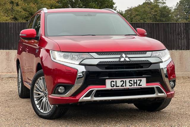 Mitsubishi Outlander 2.4 PHEV Dynamic 5dr Auto Estate Petrol / Electric Hybrid RED
