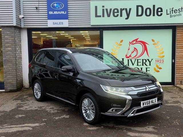 Mitsubishi Outlander 2.4 PHEV 4h 5dr Auto Estate Petrol / Electric Hybrid BLACK
