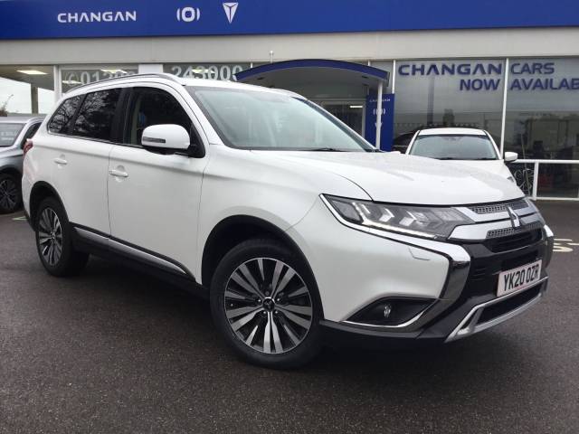 Mitsubishi Outlander 2.0 MIVEC Exceed CVT 4WD Euro 6 (s/s) 5dr SUV Petrol White
