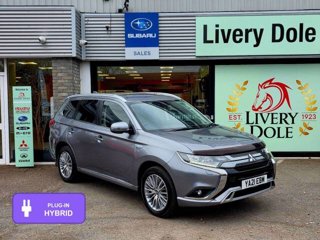 Mitsubishi Outlander 2.4 PHEV Design 5dr Auto Estate Petrol / Electric Hybrid GREY