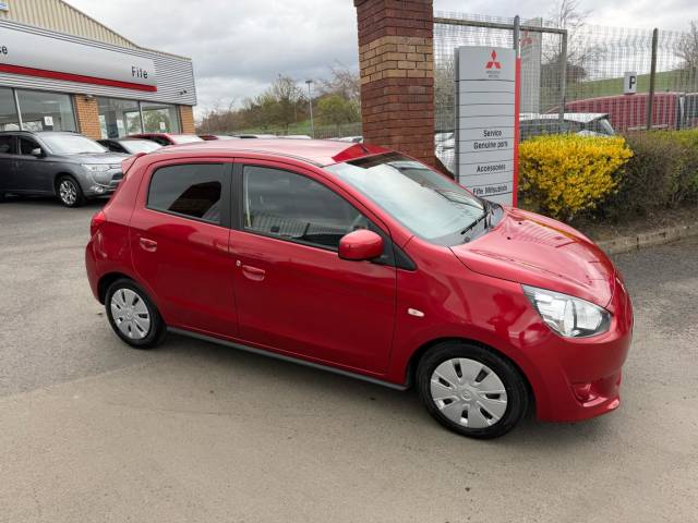 Mitsubishi Mirage 1.2 2 5dr Hatchback Petrol RED