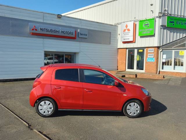 Mitsubishi Mirage 1.2 2 5dr Hatchback Petrol RED