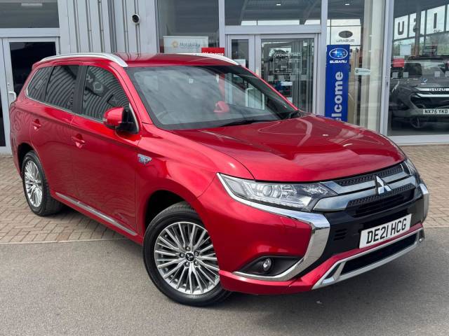 Mitsubishi Outlander 2.4 PHEV Dynamic 5dr Auto Estate Petrol / Electric Hybrid RED