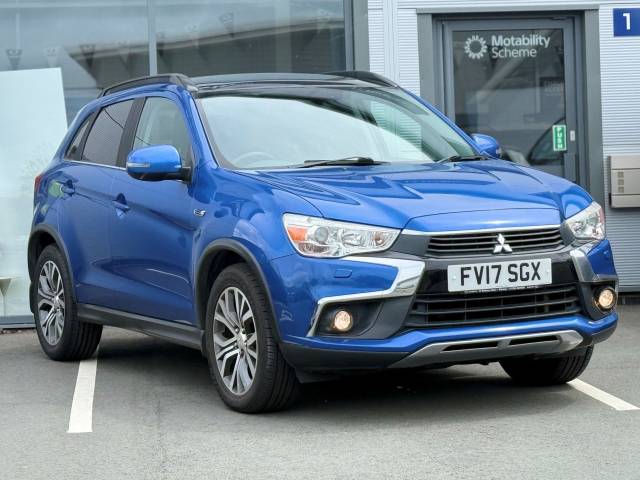 Mitsubishi ASX 2.2 DI-D 4 Auto 4WD Euro 6 5dr SUV Diesel Blue