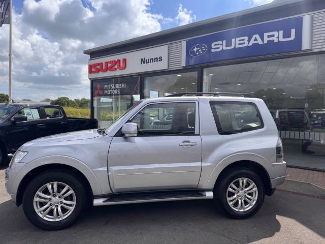 Mitsubishi Shogun 3.2 DI-DC SG2 Auto 4WD SWB Euro 6 3dr SUV Diesel Cool Silver