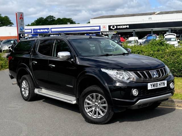Mitsubishi L200 2.4 Double Cab DI-D 178 Warrior 4WD Pick Up Diesel BLACK