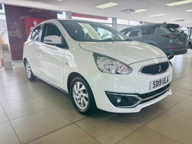 Mitsubishi Mirage 1.2 3 5dr Hatchback Petrol WHITE