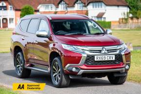 MITSUBISHI SHOGUN SPORT at Mitsubishi UVL Selby