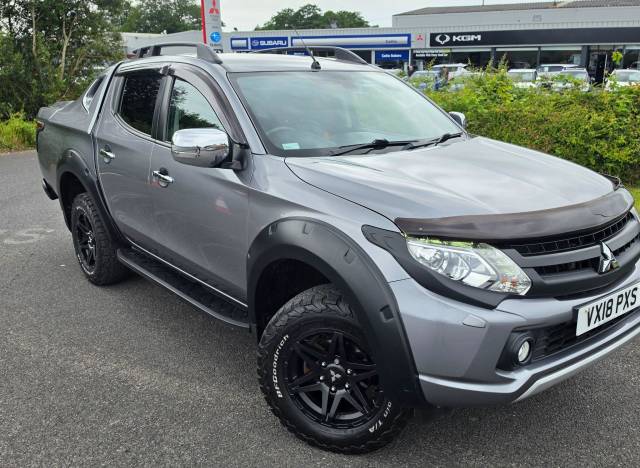 Mitsubishi L200 2.4 Double Cab DI-D 181 Barbarian SVP II 4WD Auto Pick Up Diesel GREY