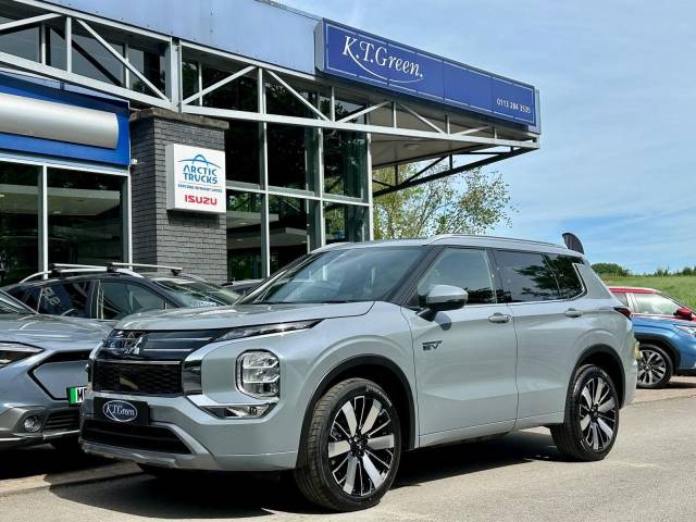 Mitsubishi Outlander 2.4l DIAMOND 5dr PHEV 4WD (300ps) Estate Hybrid GREY/BLUE