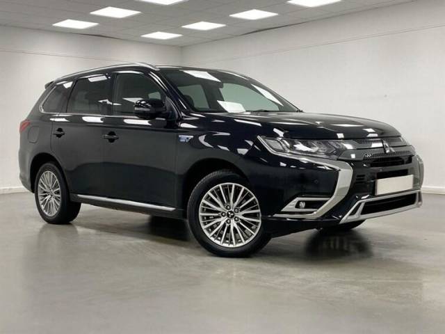 Mitsubishi Outlander 2.4 PHEV Exceed 5dr Auto Estate HYBRID BLACK