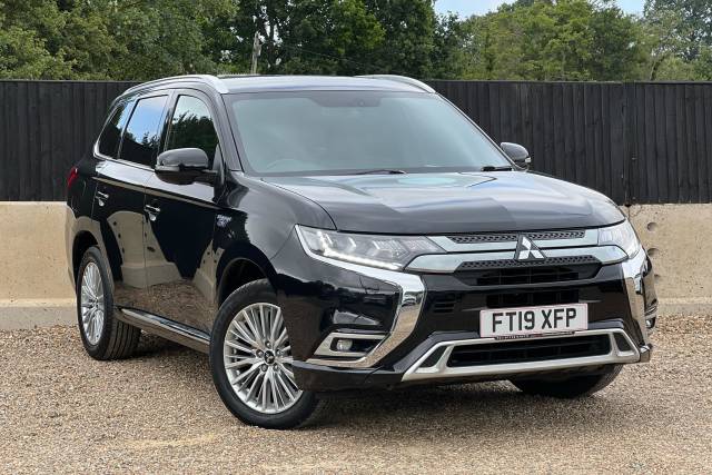 Mitsubishi Outlander 2.4 PHEV 4h 5dr Auto Estate Petrol / Electric Hybrid BLACK