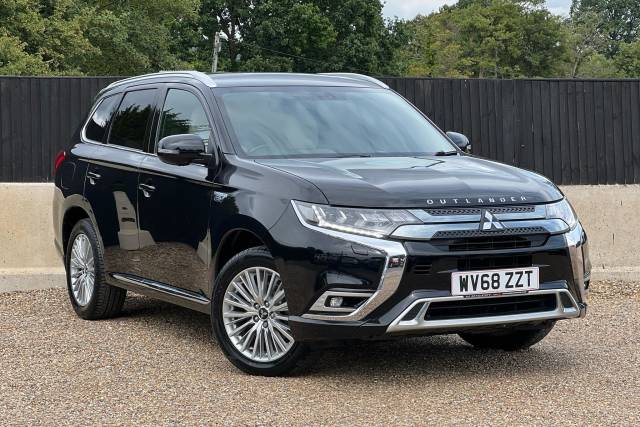 Mitsubishi Outlander 2.4 PHEV 5h 5dr Auto Estate Petrol / Electric Hybrid BLACK