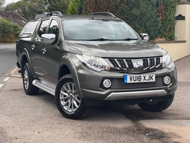 Mitsubishi L200 2.4 Double Cab DI-D 178 Barbarian 4WD Auto Pick Up Diesel GREEN