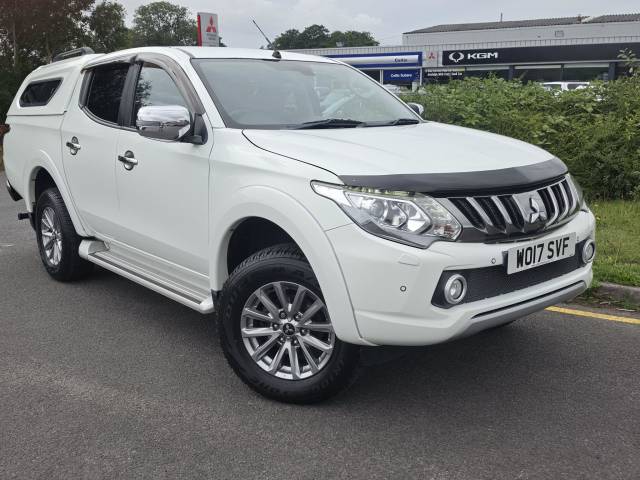 Mitsubishi L200 2.4 Double Cab DI-D 178 Barbarian 4WD Auto Pick Up Diesel WHITE