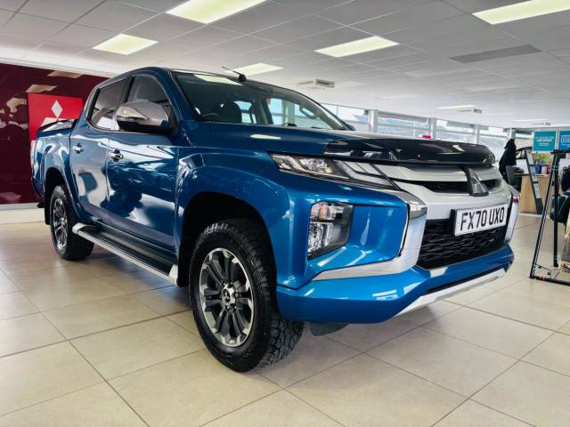 Mitsubishi L200 2.3 Double Cab DI-D 150 Warrior 4WD Pick Up Diesel BLUE