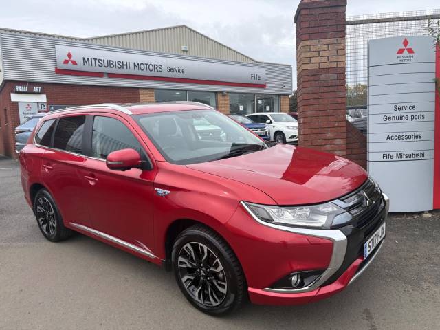 Mitsubishi Outlander 2.0h 12kWh GX4h CVT 4WD Euro 6 (s/s) 5dr SUV Petrol Plug-in Hybrid Orient Red