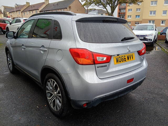 2017 Mitsubishi ASX 1.6D 4 4WD Euro 6 (s/s) 5dr